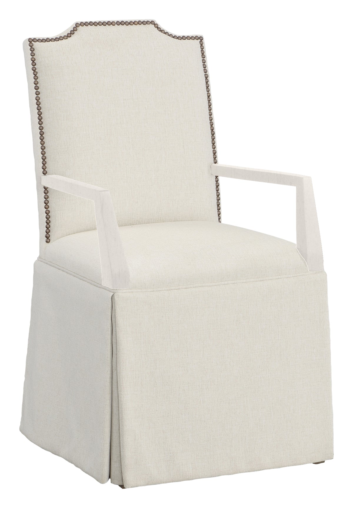 Empire Short Back Skirted Arm Chair (1241-04-L) - Fairfield Chair