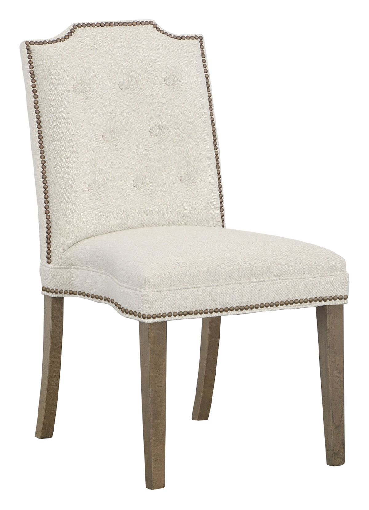 Empire Short Back Leather Armless Stack Chair (L-1242-14-M) - Fairfield Chair