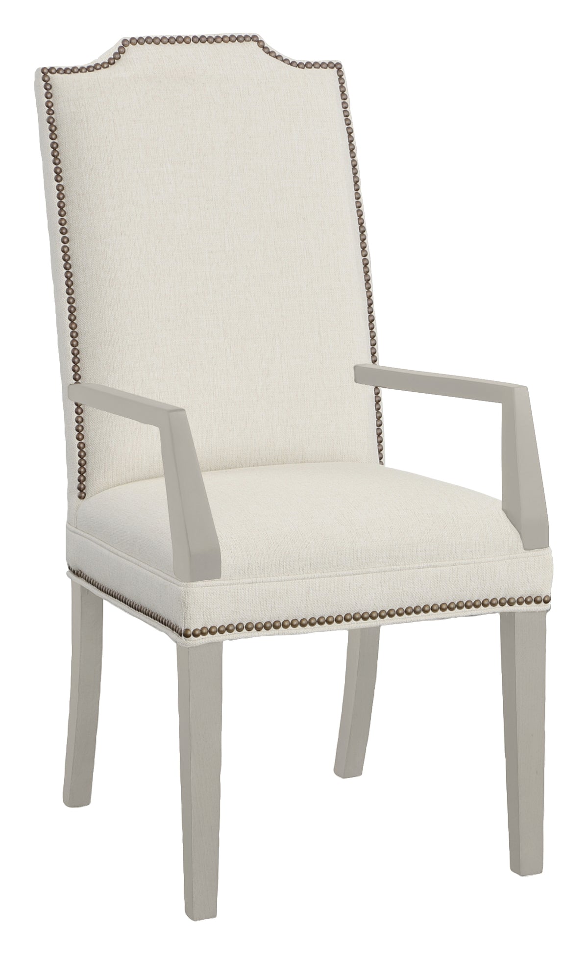 Empire Tall Back Leather Arm Chair (L-1244-04-S) - Fairfield Chair