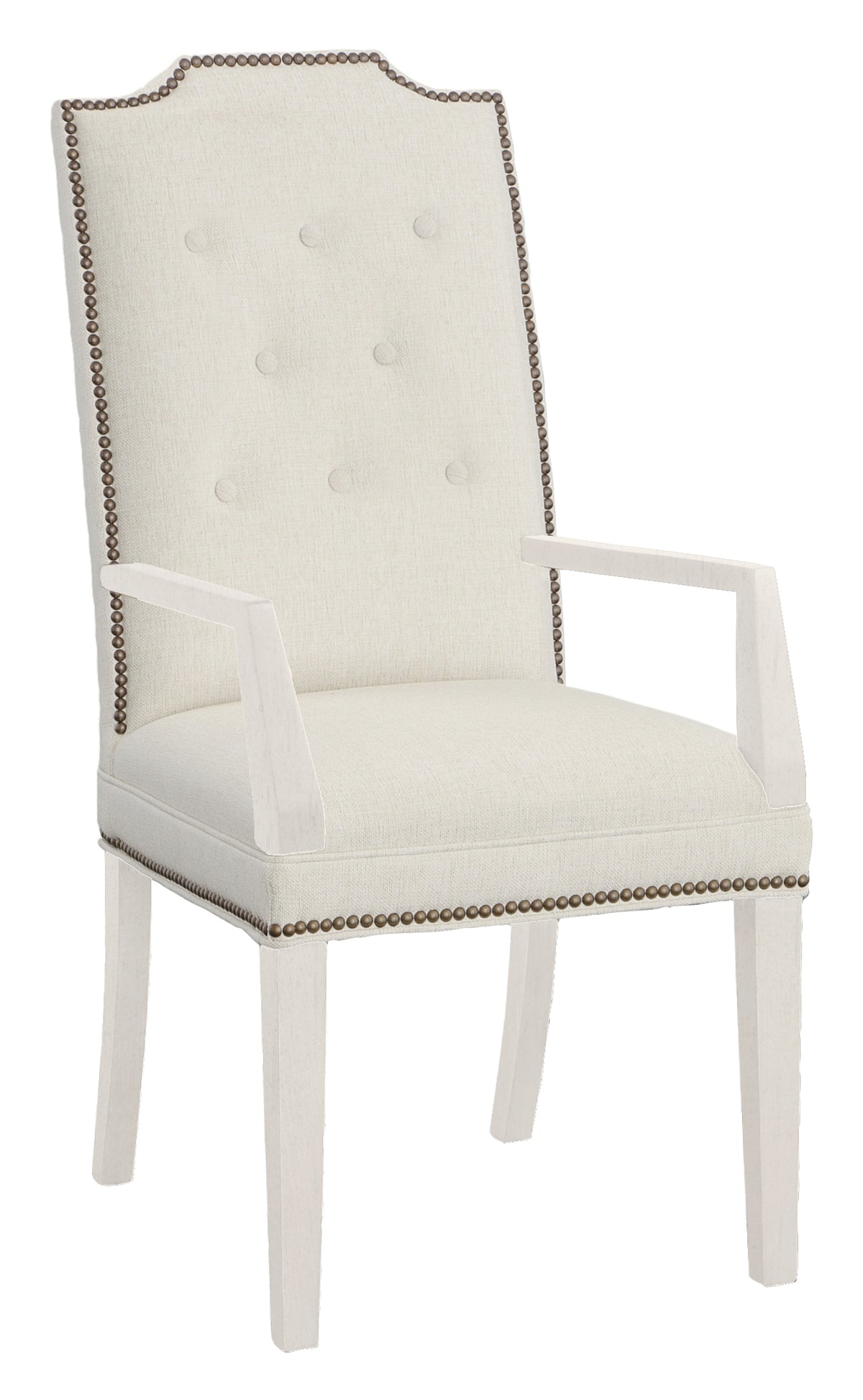 Empire Tall Button Back Arm Chair (1246-04-L) - Fairfield Chair
