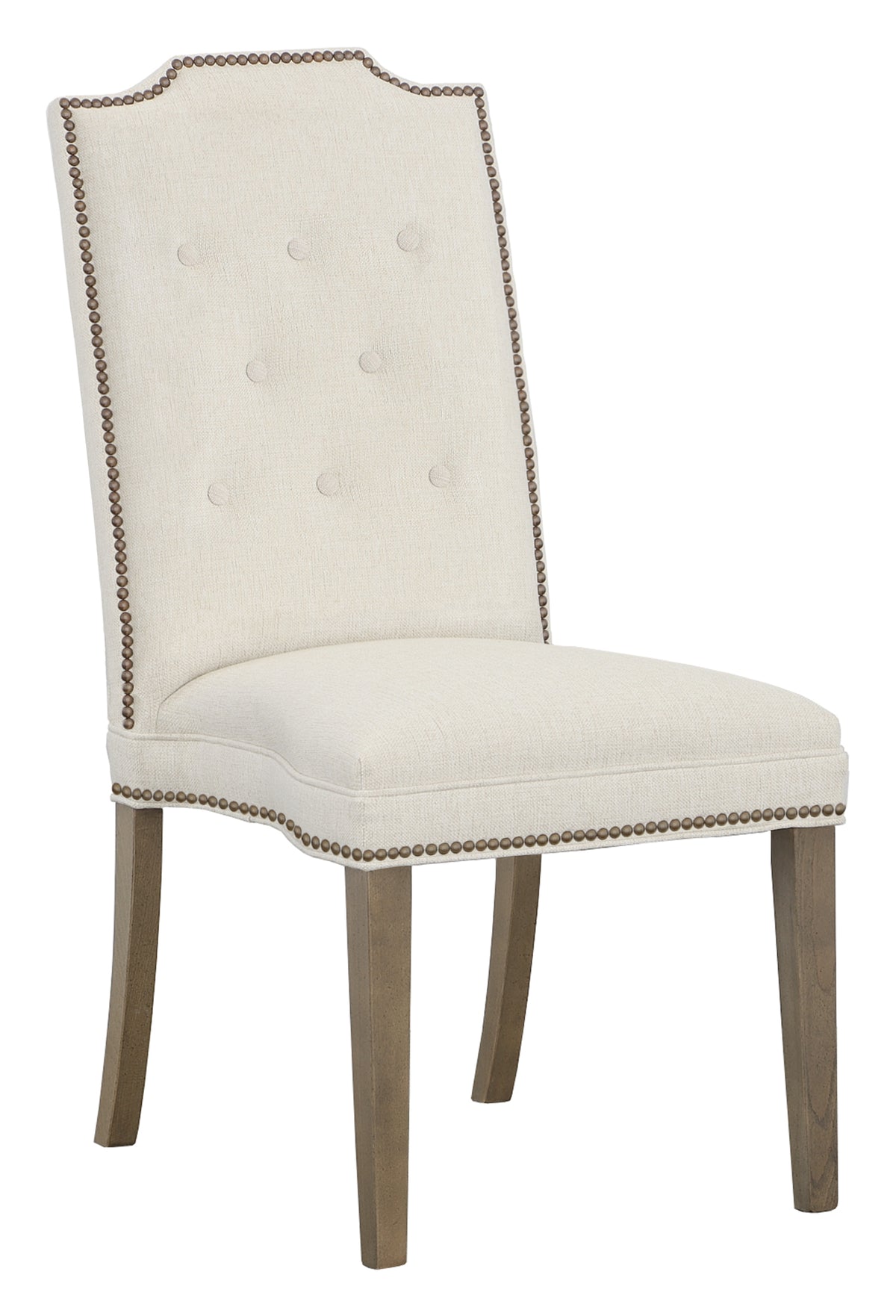 Empire Tall Back Leather Armless Stack Chair (L-1246-14-M) - Fairfield Chair