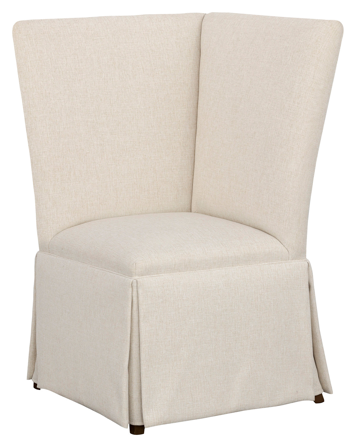 Straight Back Skirted Corner Chair Banquette (1271-29-T) - Fairfield Chair