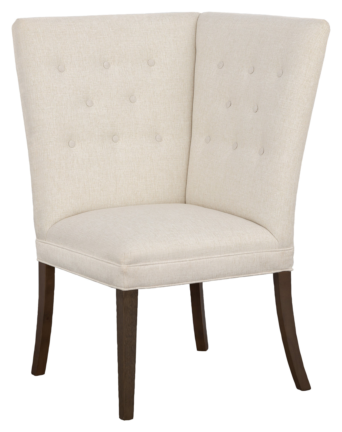 Straight Back Corner Chair Banquette (1272-29-T) - Fairfield Chair