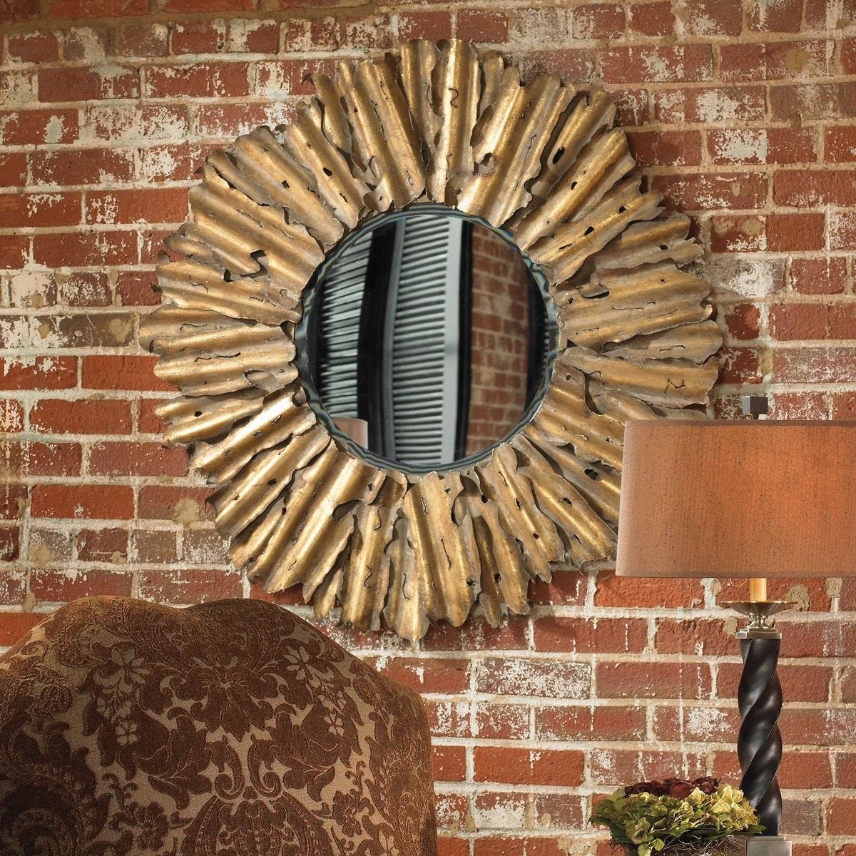 Hemani Round Mirror – Mirrors by Uttermost | Sutter & Vale