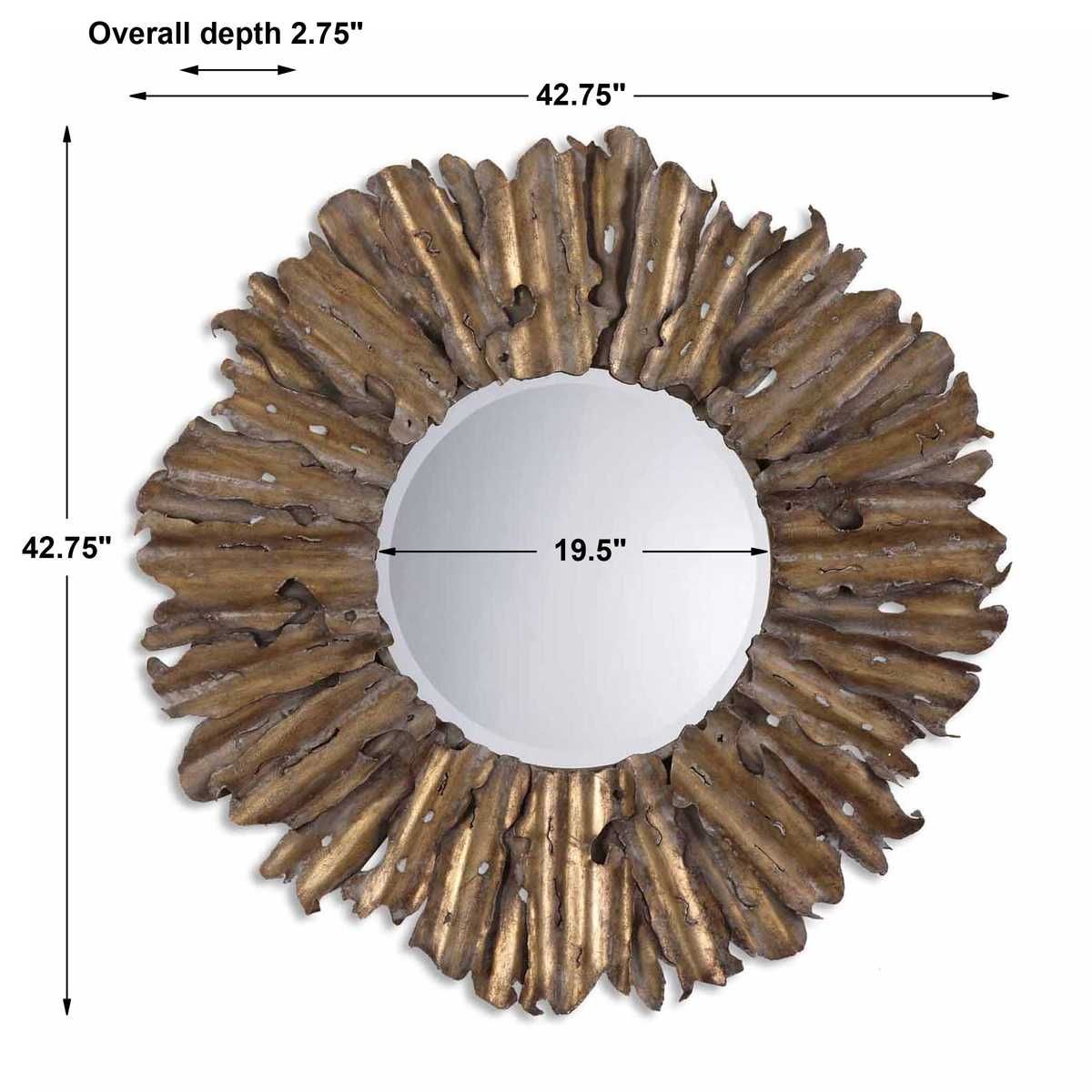 Hemani Round Mirror – Mirrors by Uttermost | Sutter & Vale