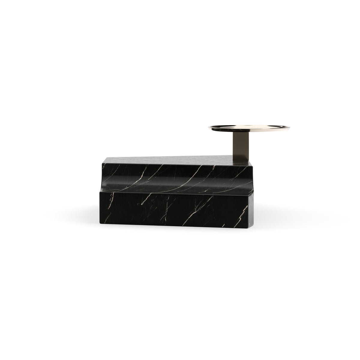 Overlap Triangular Wedge Base Dark