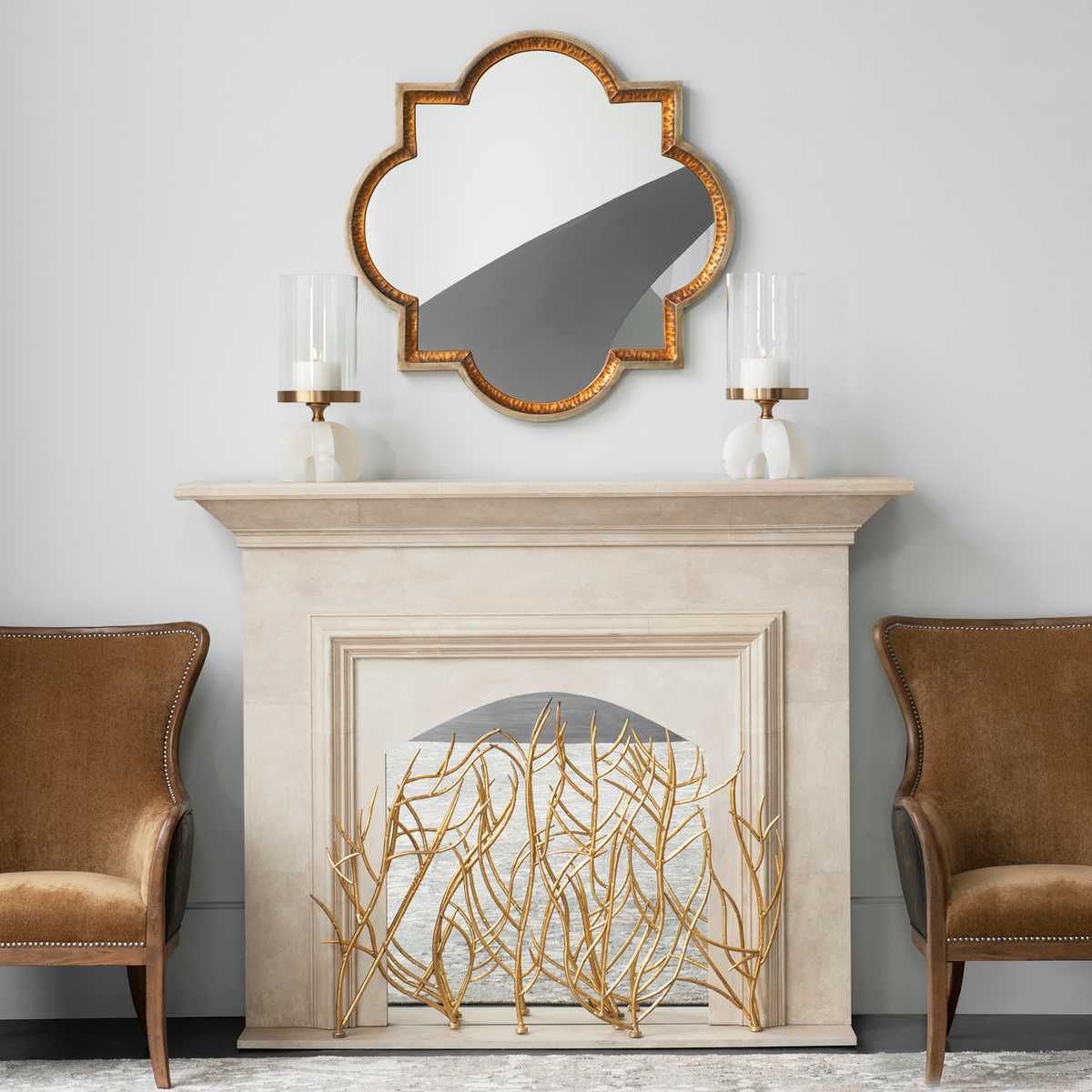 Lourosa Quatrefoil Mirror – Mirrors by Uttermost | Sutter & Vale