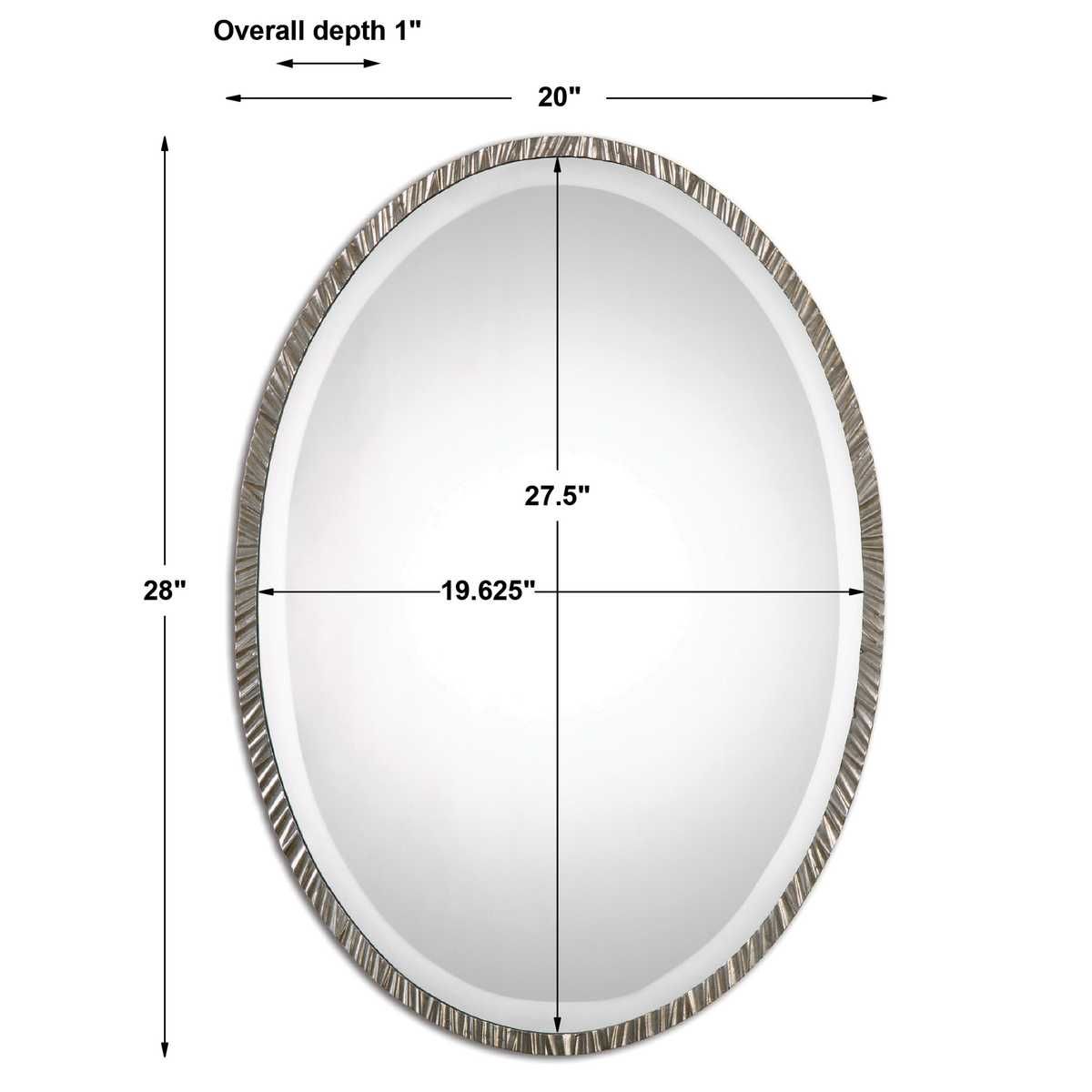 Annadel Oval Mirror – Mirrors by Uttermost | Sutter & Vale