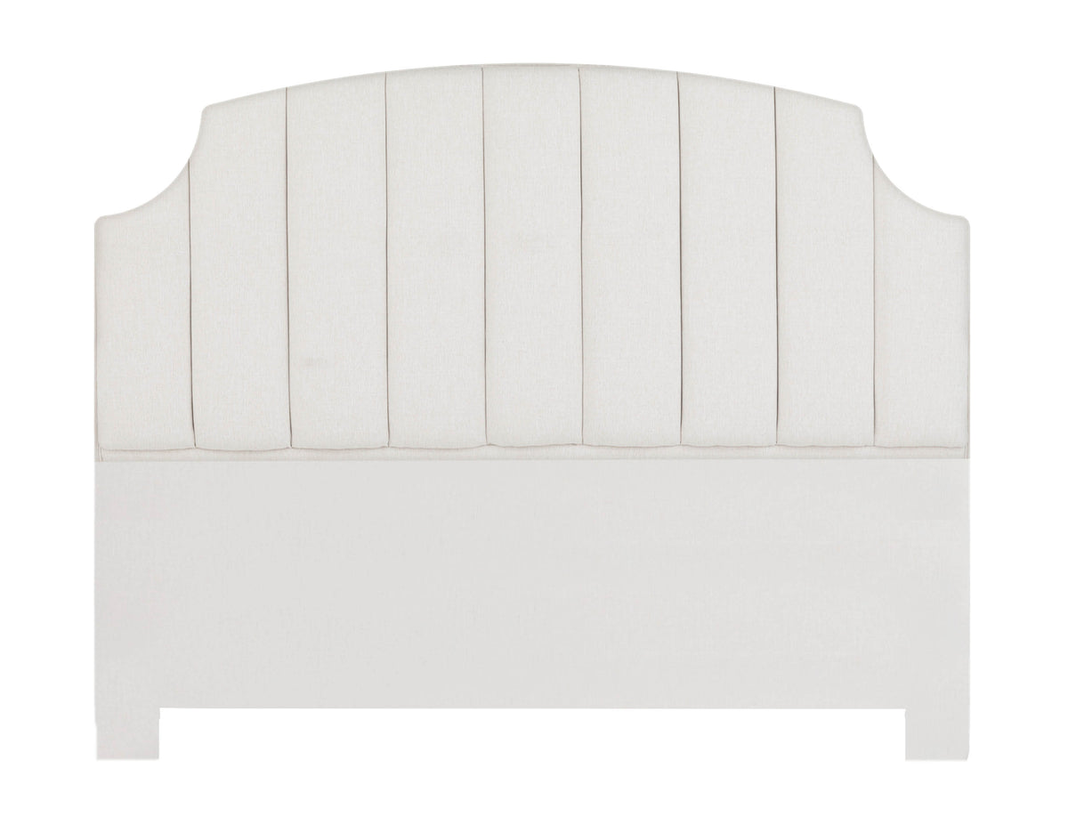 Arched Scalloped 66" Channel King Headboard (12CU-KH) - Fairfield Chair