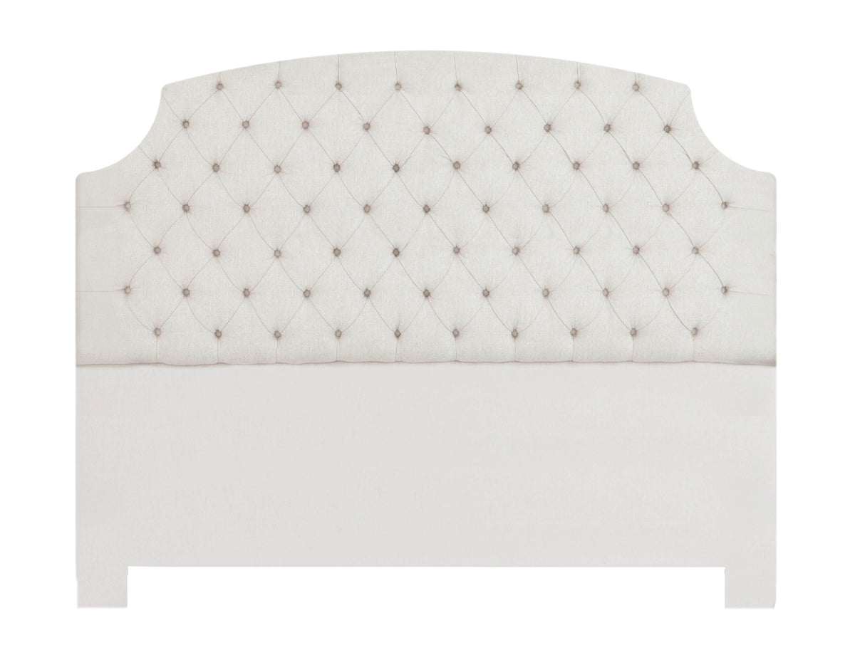 Arched Scalloped 66" Diamond Tuft King Headboard (12TU-KH) - Fairfield Chair