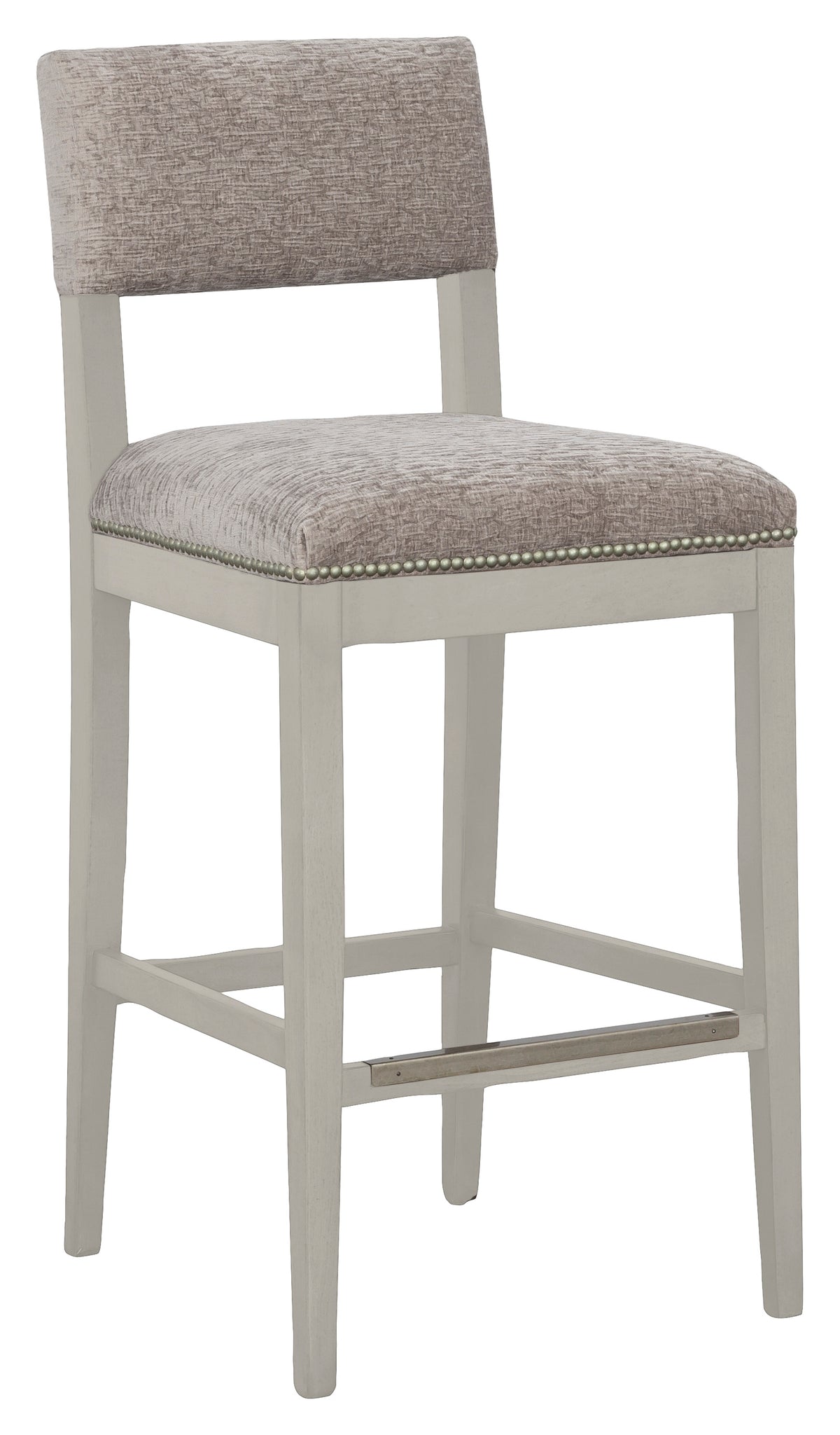 Silas Leather Armless Bar Stool (L-1300-07-S) - Fairfield Chair