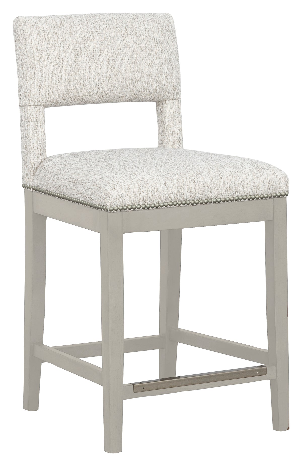 Arie Leather Armless Counter Stool (L-1302-C7-S) - Fairfield Chair