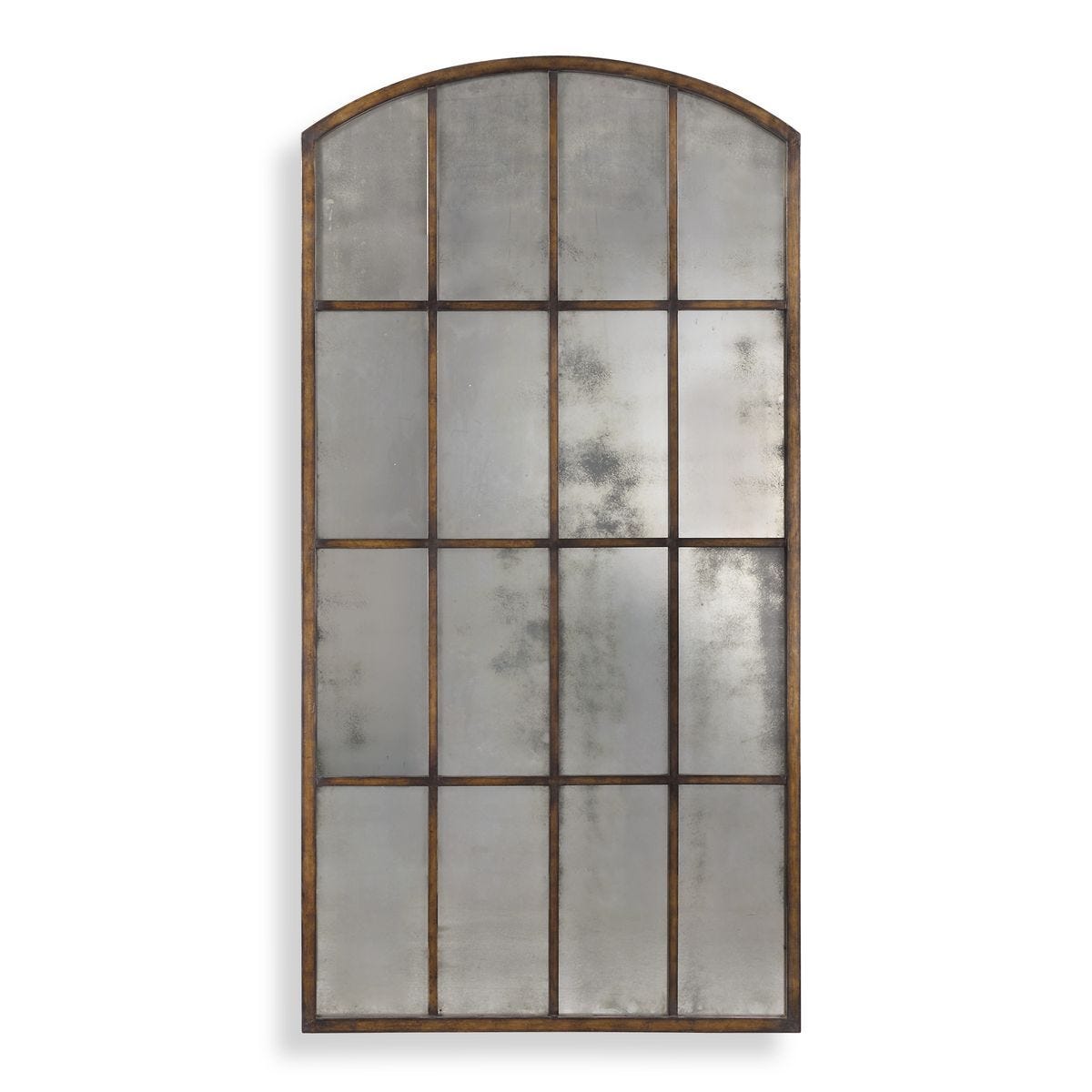 Amiel Large Arch Mirror, Bronze – Mirrors by Uttermost | Sutter & Vale
