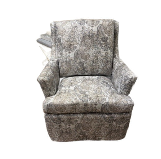 Harriet Swivel Rocker in Blaine Mineral