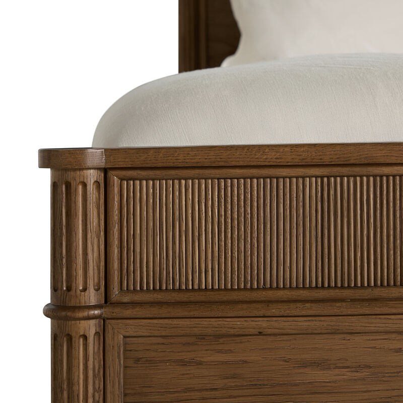 Andrea King Bed - Natural