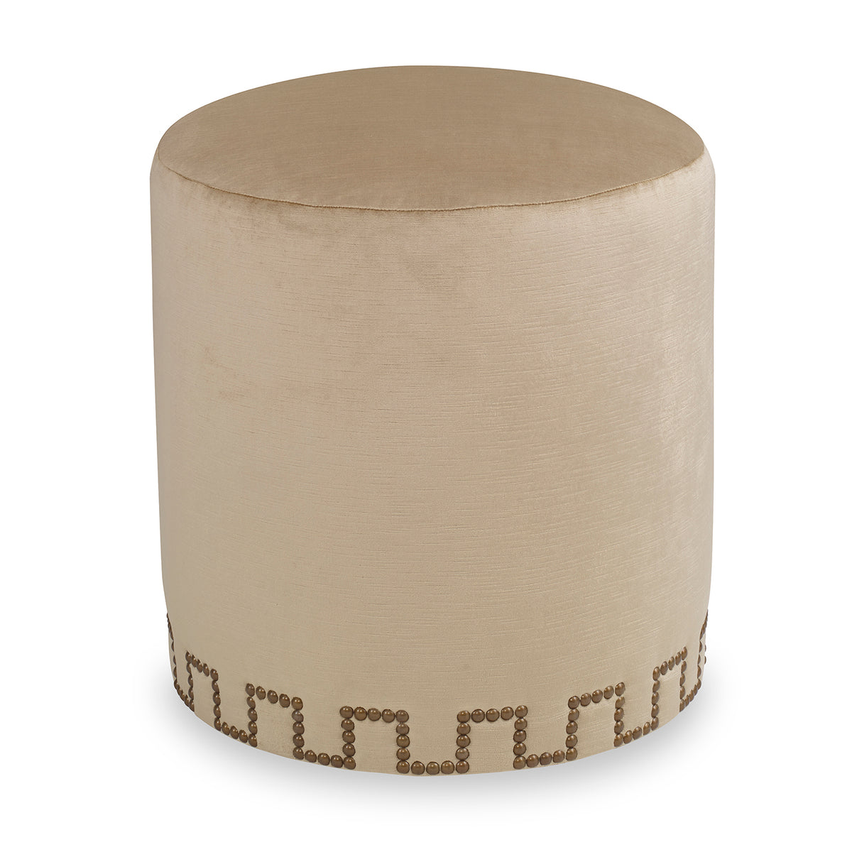Polka Dot Ottoman