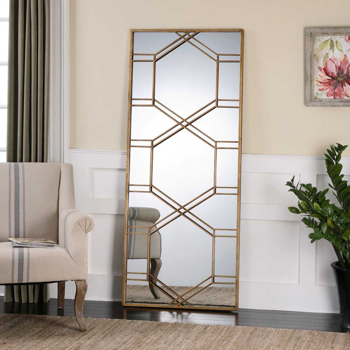 Kennis Mirror, Gold – Mirrors by Uttermost | Sutter & Vale