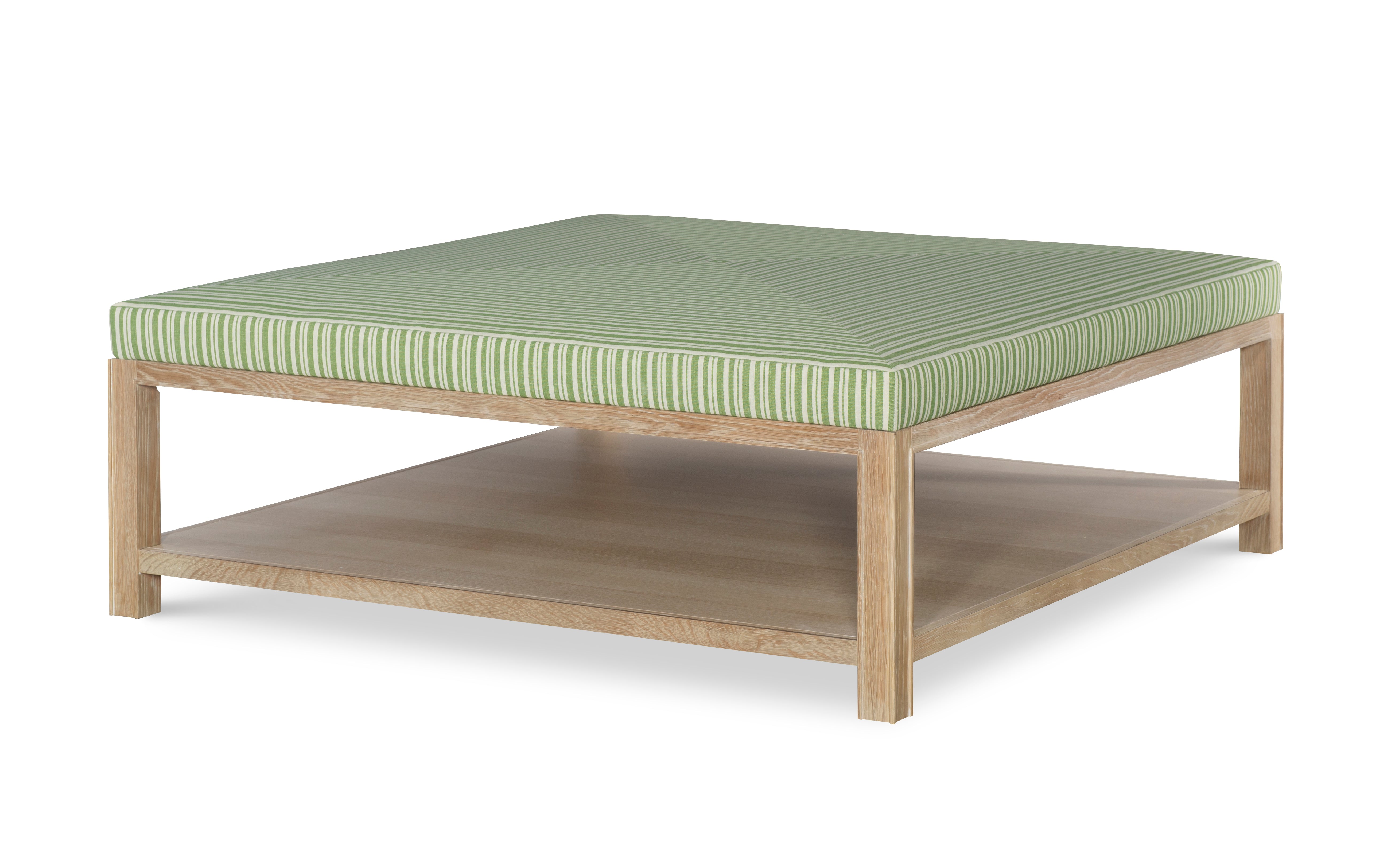Franco 48" Square Cocktail Ottoman Plain Top