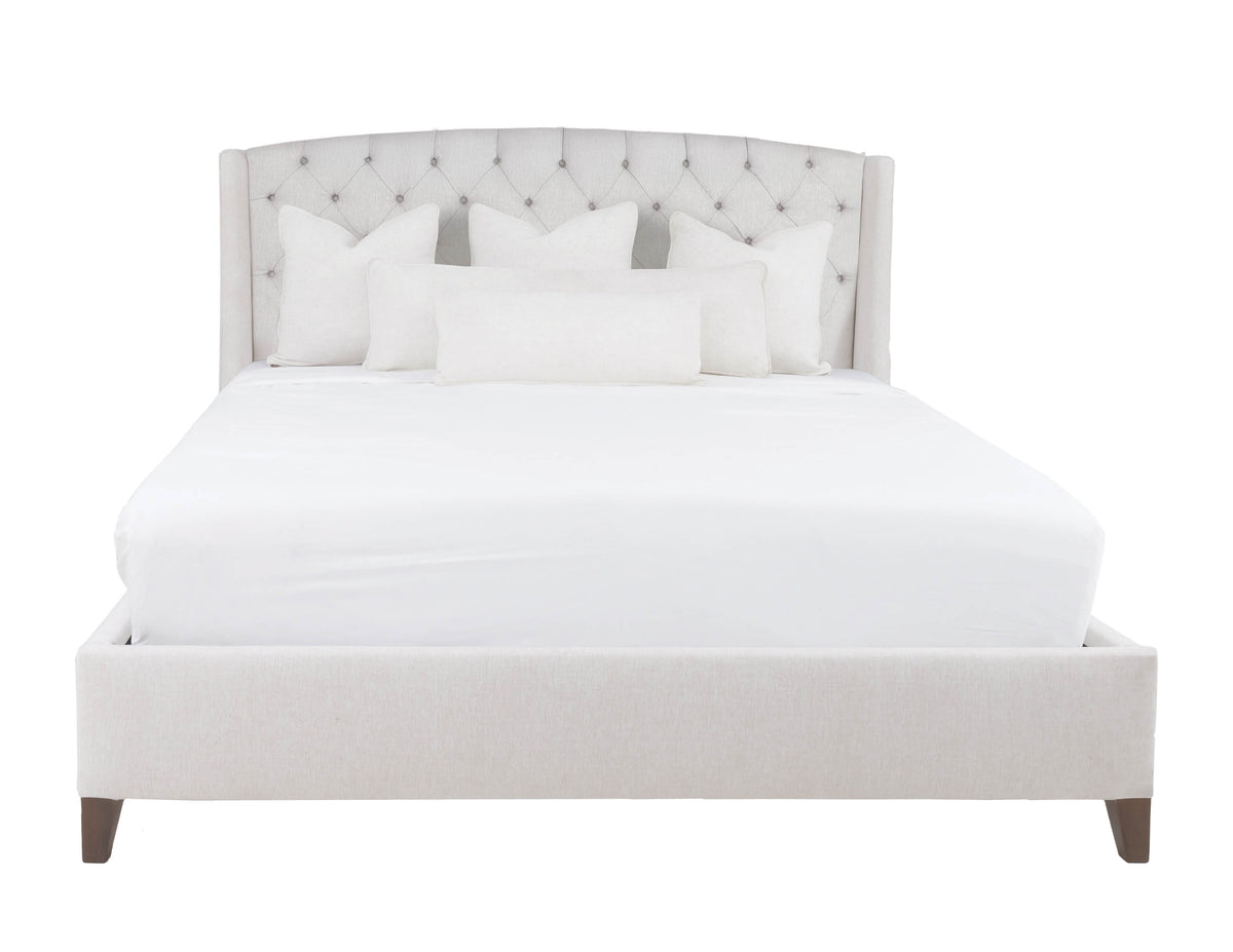 Wing 66" Diamond Tuft King Bed (13TT-KB-M) - Fairfield Chair