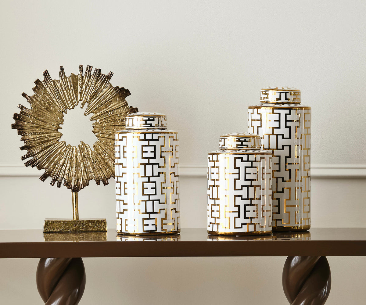 Gold/Brown Ombre Sculpture