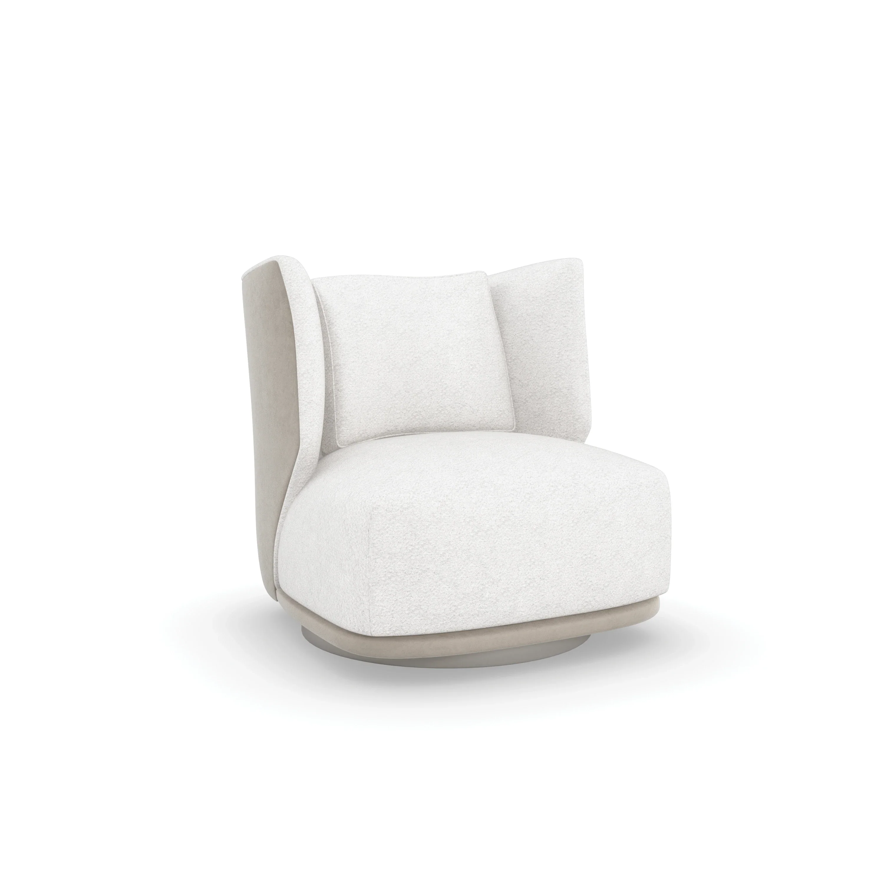 Seville Swivel Chair – Accent Chairs by Caracole | Sutter & Vale