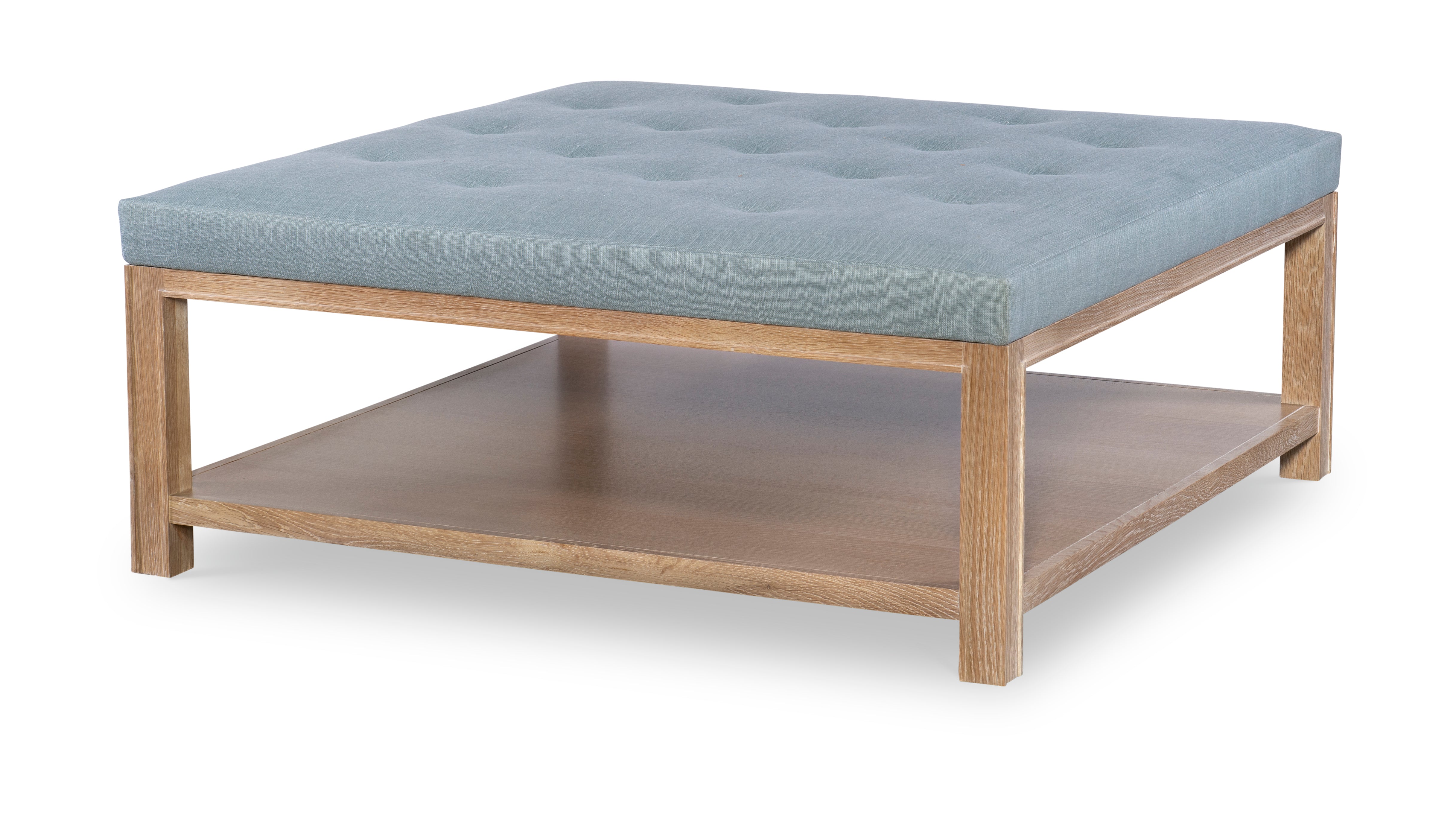 Franco 42" Square Cocktail Ottoman Button Top