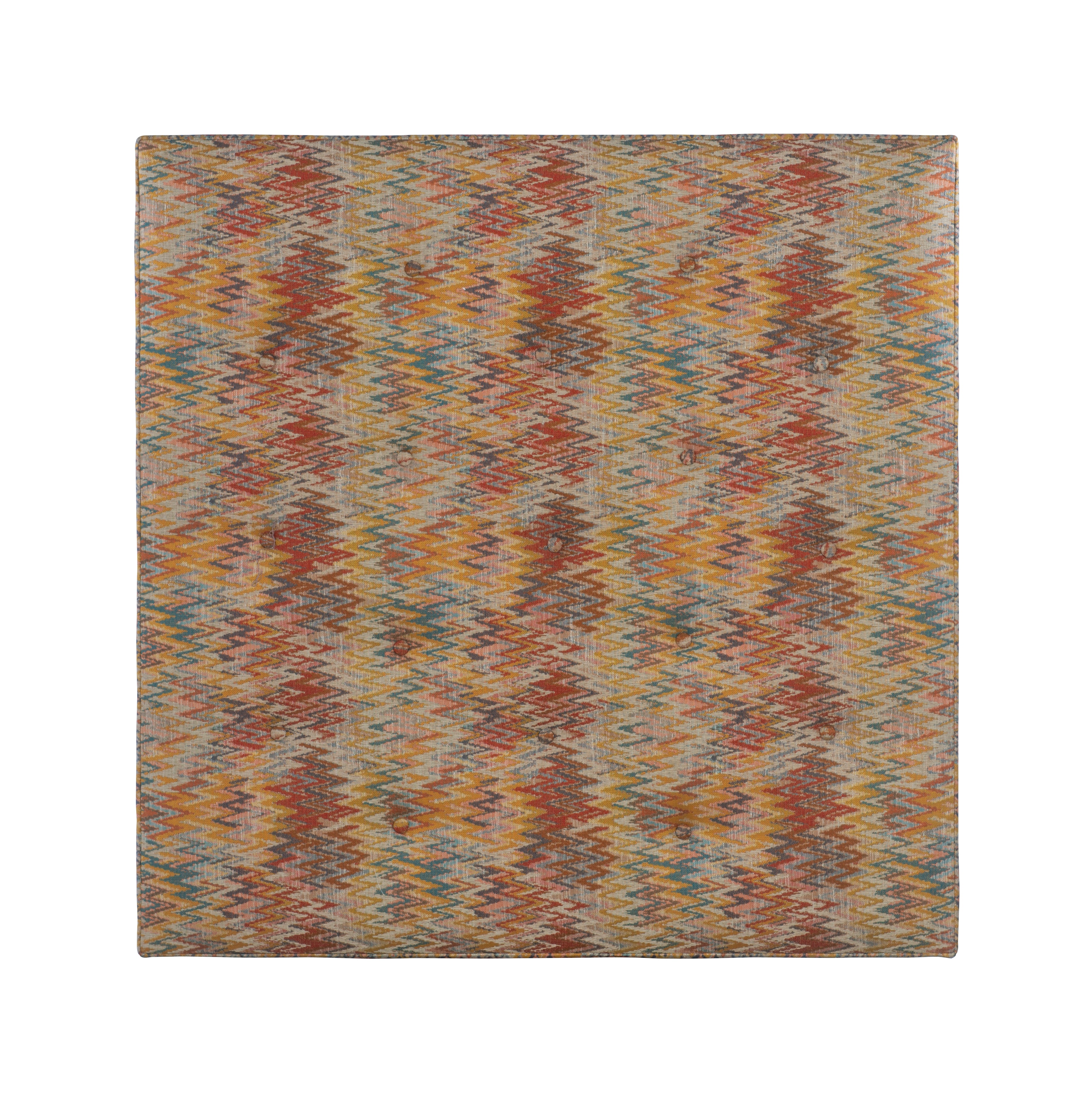 Franco 42" Square Cocktail Ottoman Button Top