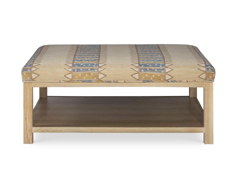 Franco 42" Square Cocktail Ottoman Plain Top