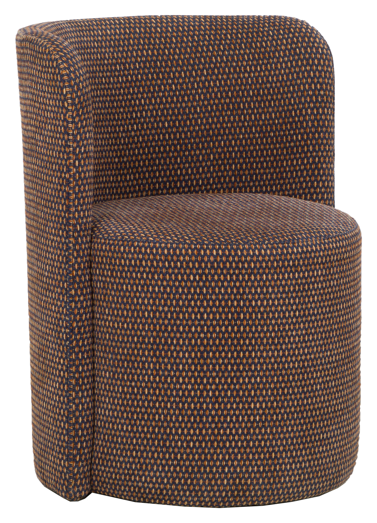 Aristotle Stationary Barrell Back Dining Chair (1402-01) - Fairfield Chair