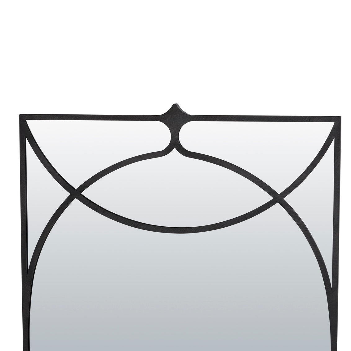 Swan Mirror - Pewter