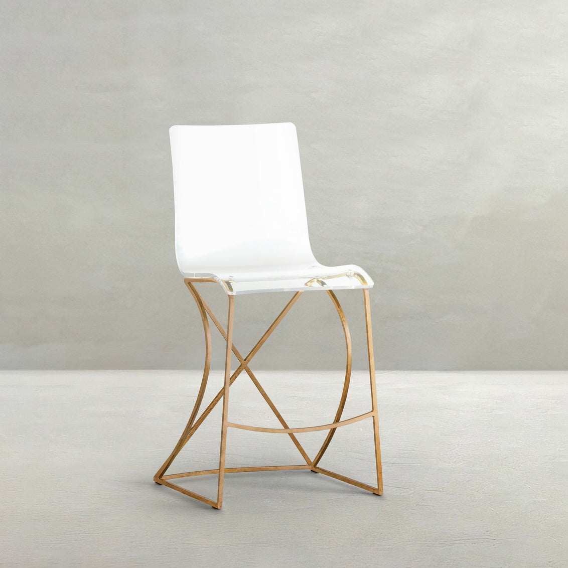 Johnson 24.75' Counter Height Stool - Gold