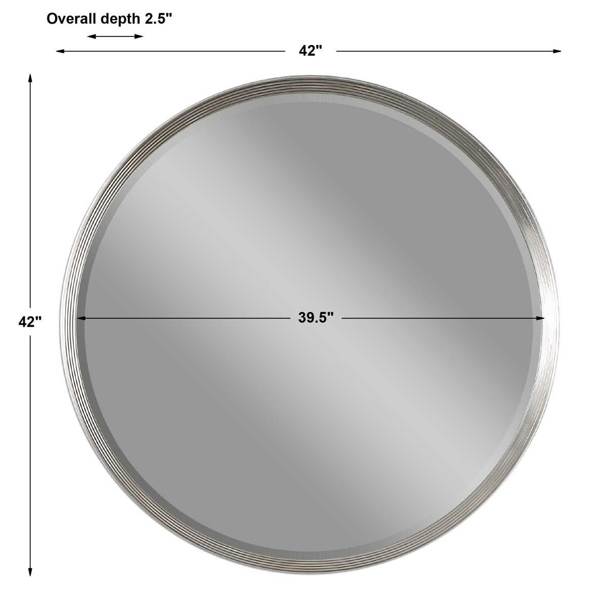 Serenza Round Mirror – Mirrors by Uttermost | Sutter & Vale