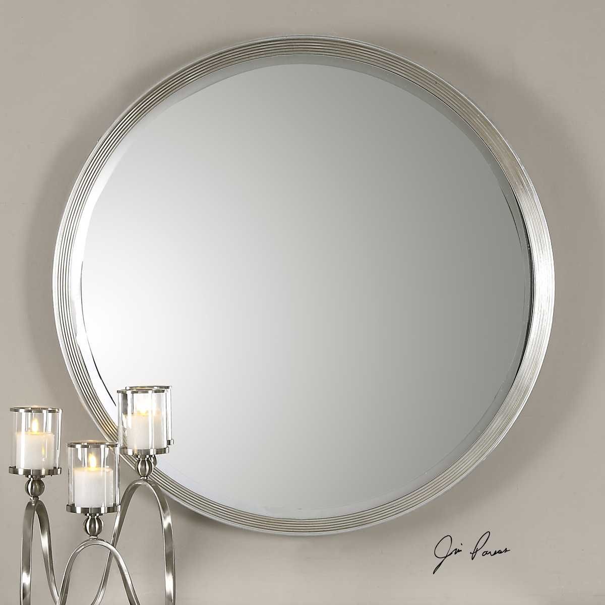 Serenza Round Mirror – Mirrors by Uttermost | Sutter & Vale