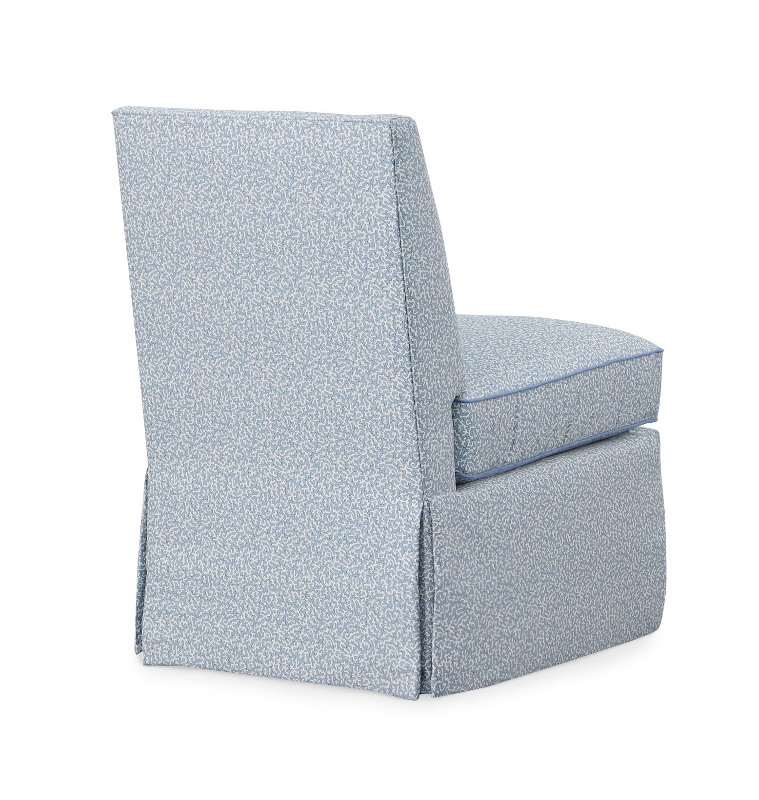 Eton Skirted Swivel Chair