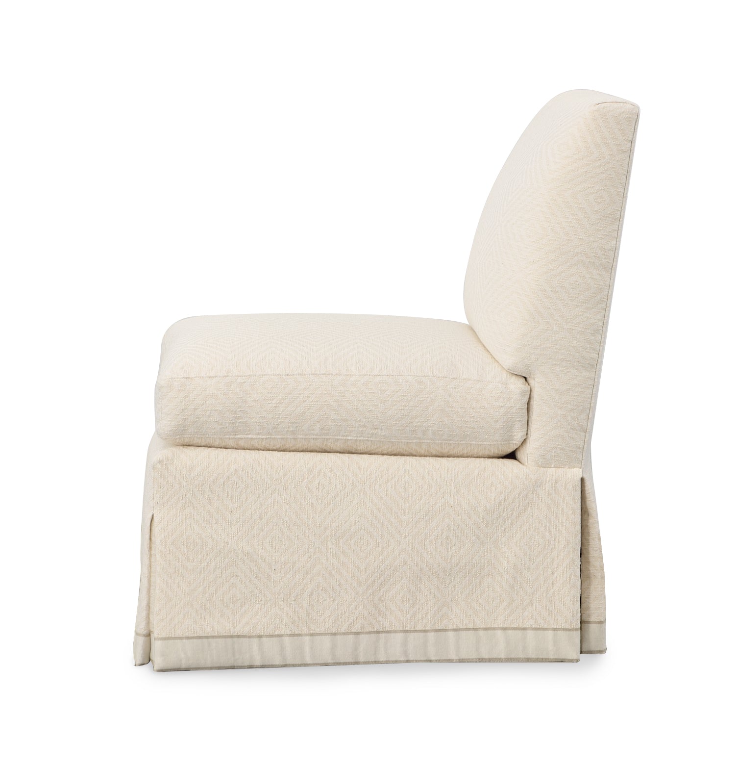 Eton Skirted Swivel Chair