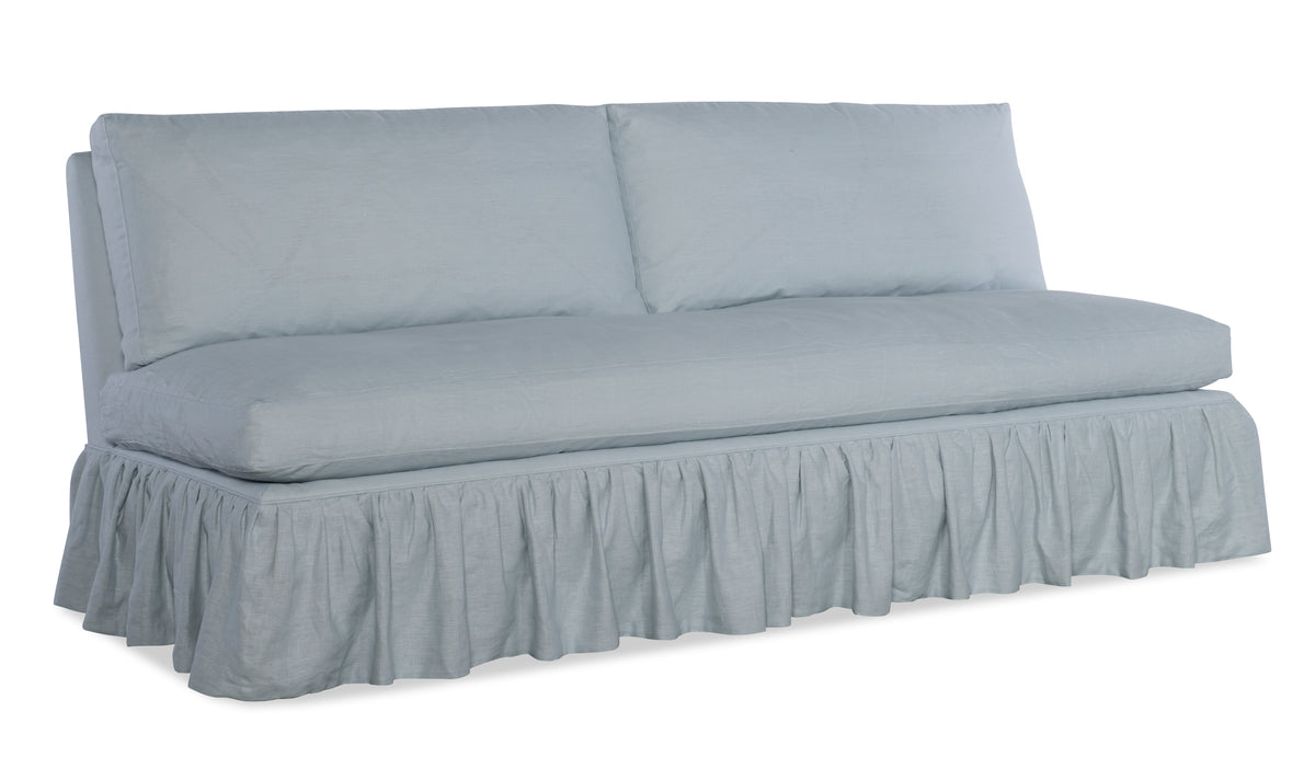 Claude 54" Skirted Settee