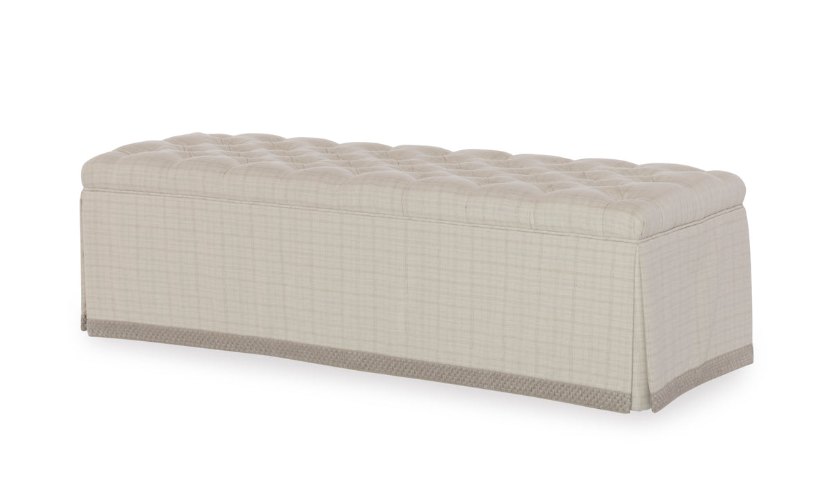 Pauline Tufted Ottoman