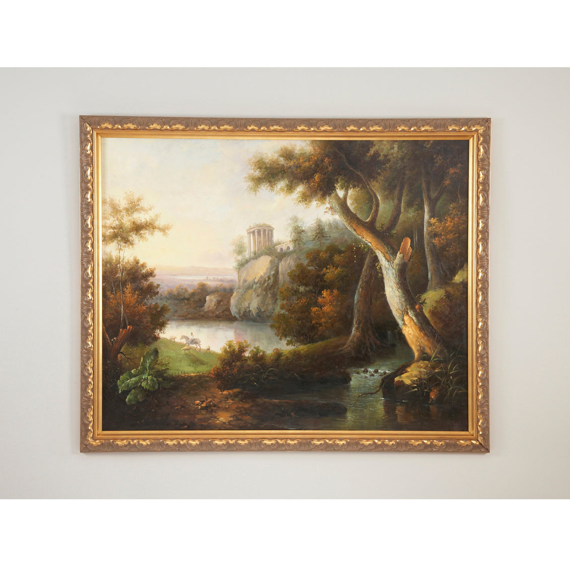 34-0153 Monument On Cliff in 45 / Wood - Chelsea House