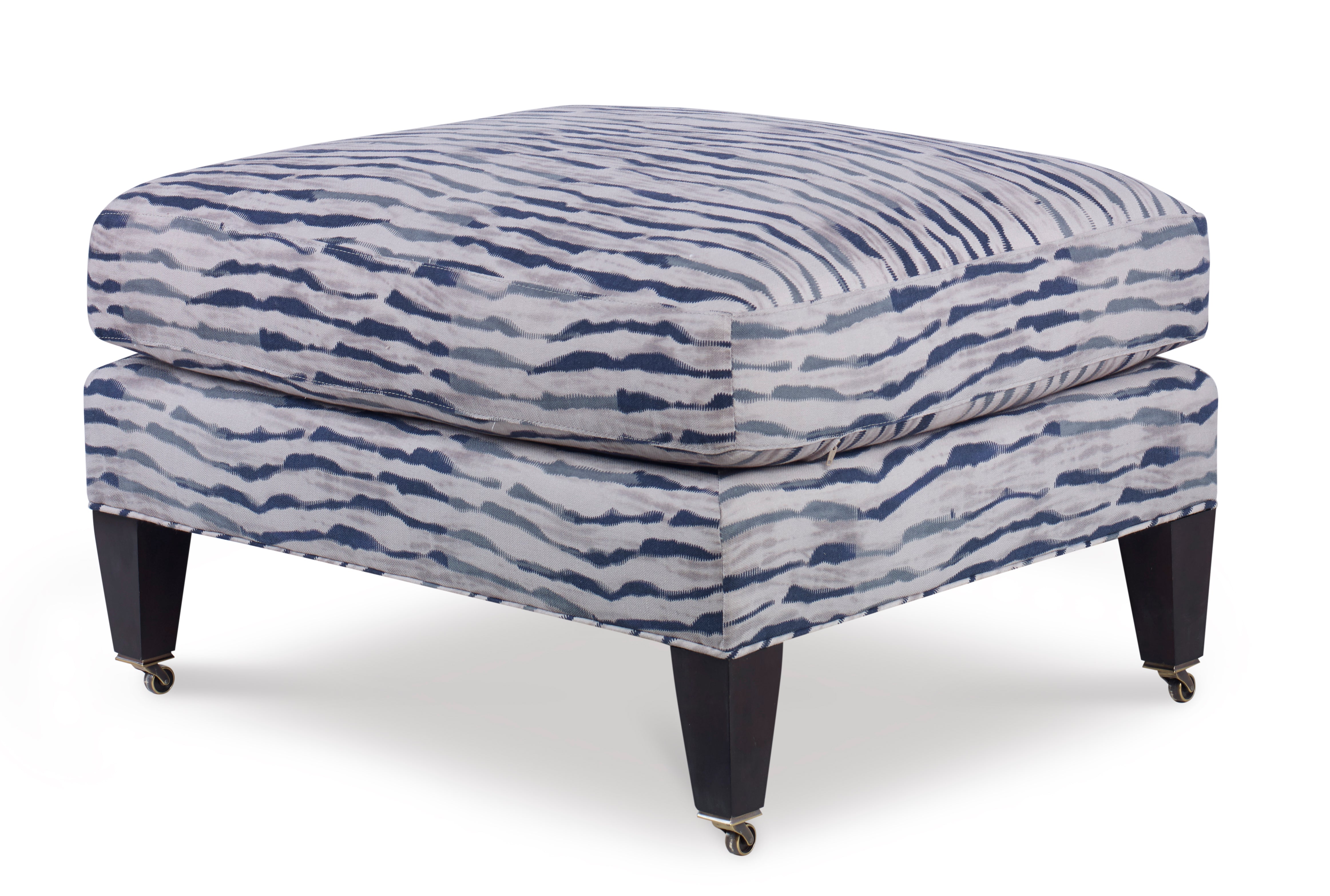 Sills Ottoman with Casters