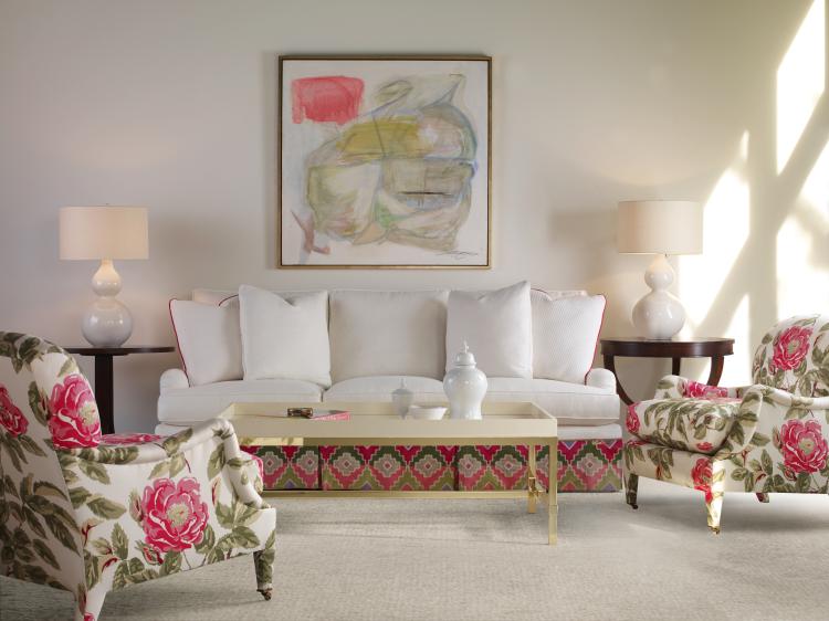 Sills Skirted Sofa