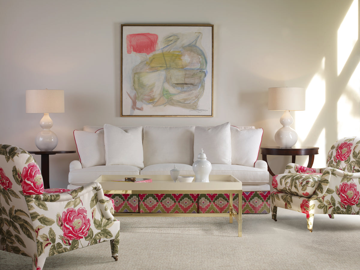 Sills Skirted Sofa