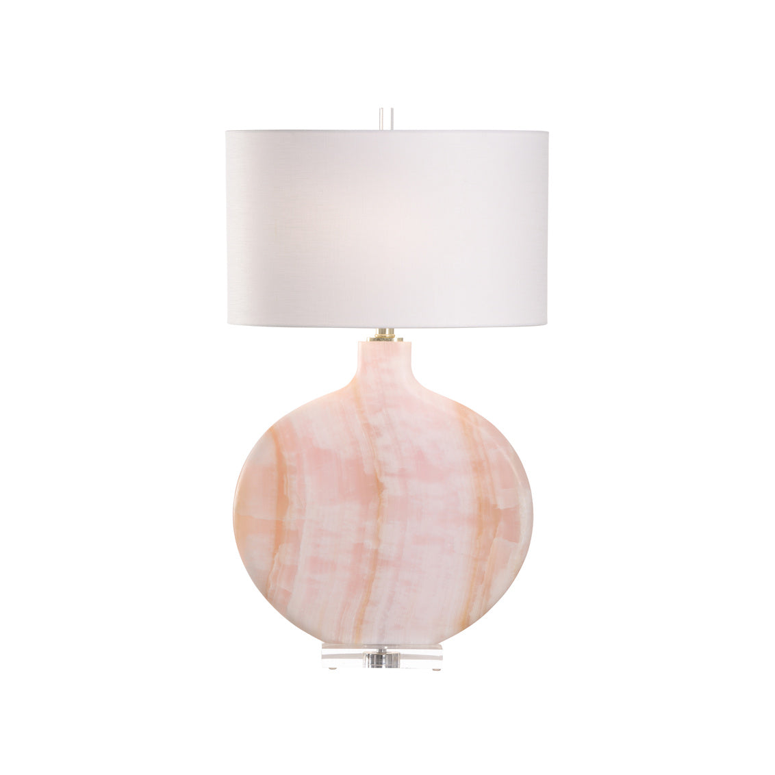 Lizzie Lamp - Blush in 29.5 / Marble - Chelsea House