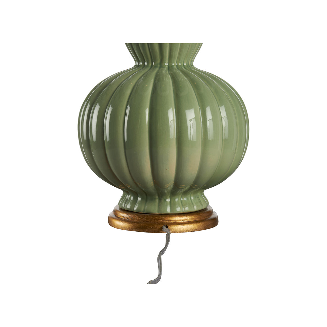 Augusta Lamp - Olive in 34 / Ceramic/Porcelain - Chelsea House