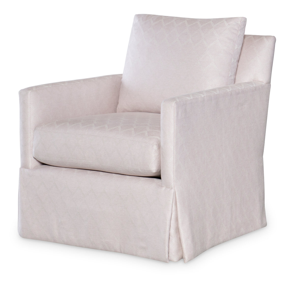 Mason Skirted Swivel Chair