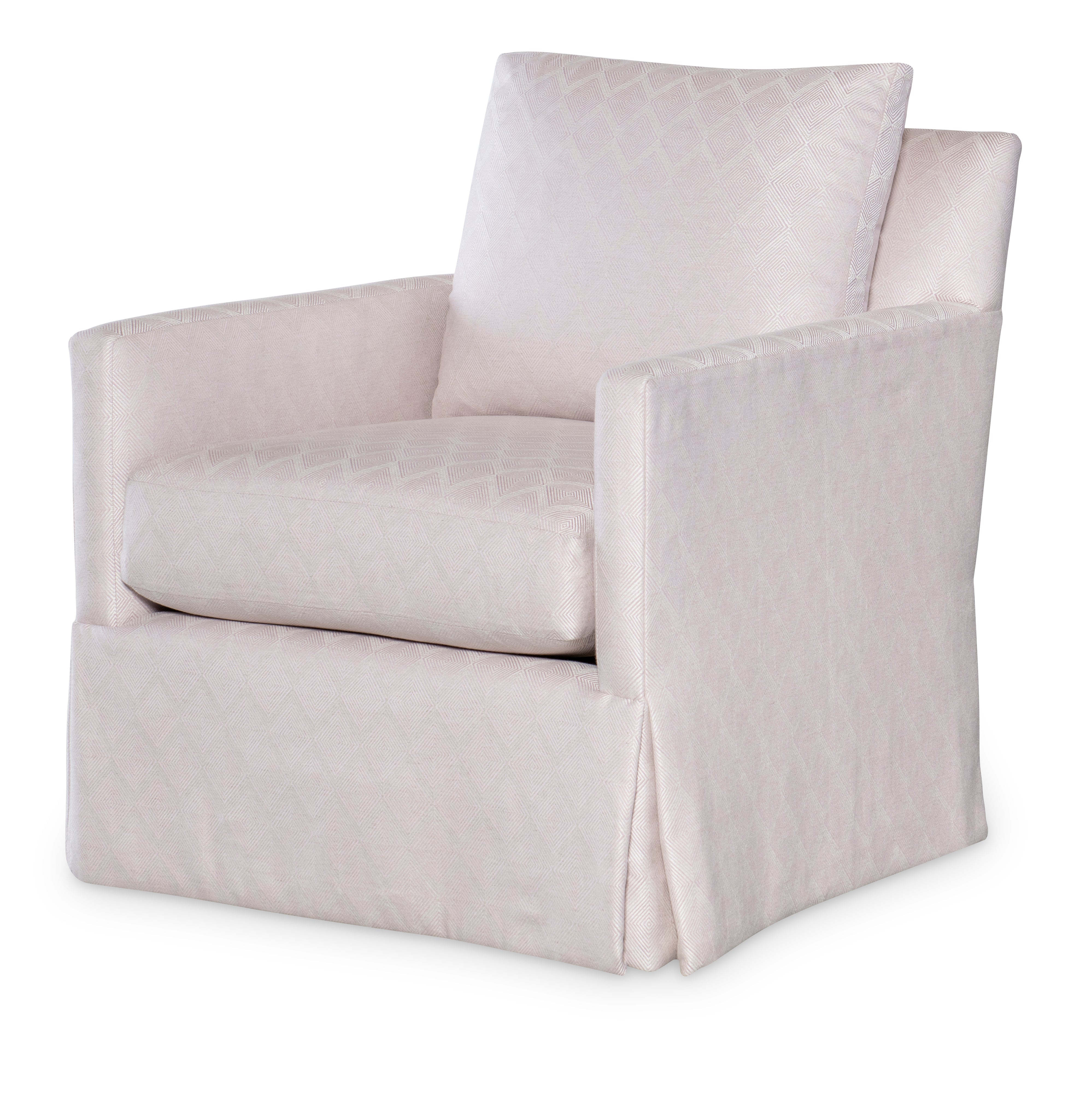 Mason Skirted Swivel Chair