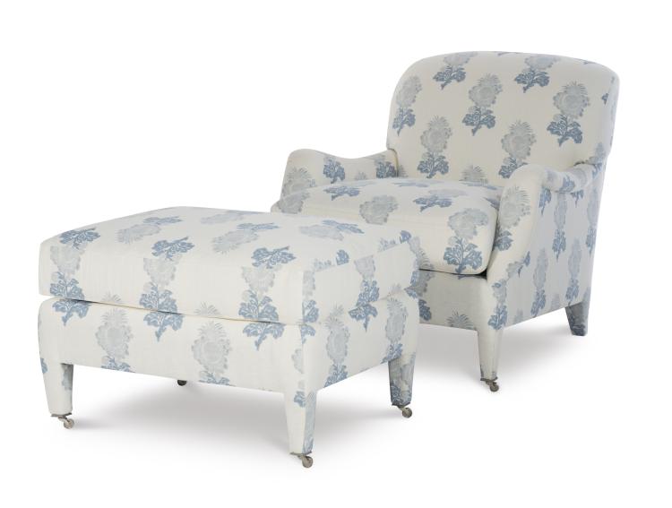 Dorset Fully Upholstered Ottoman