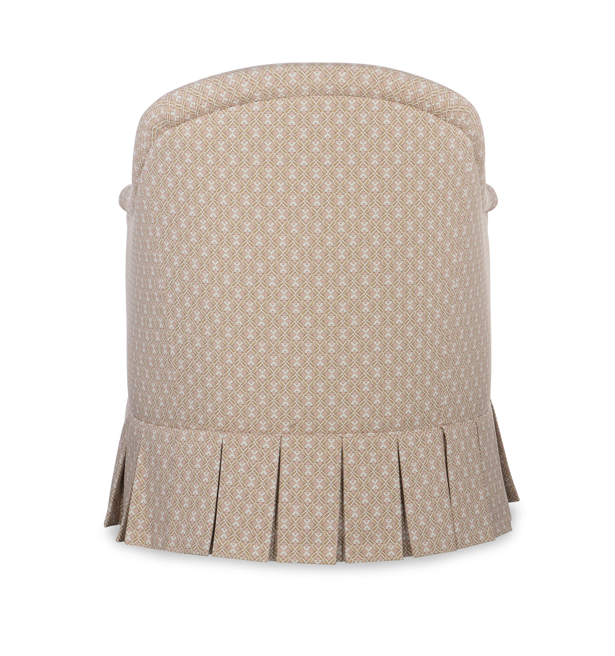 Romain Skirted Swivel Chair