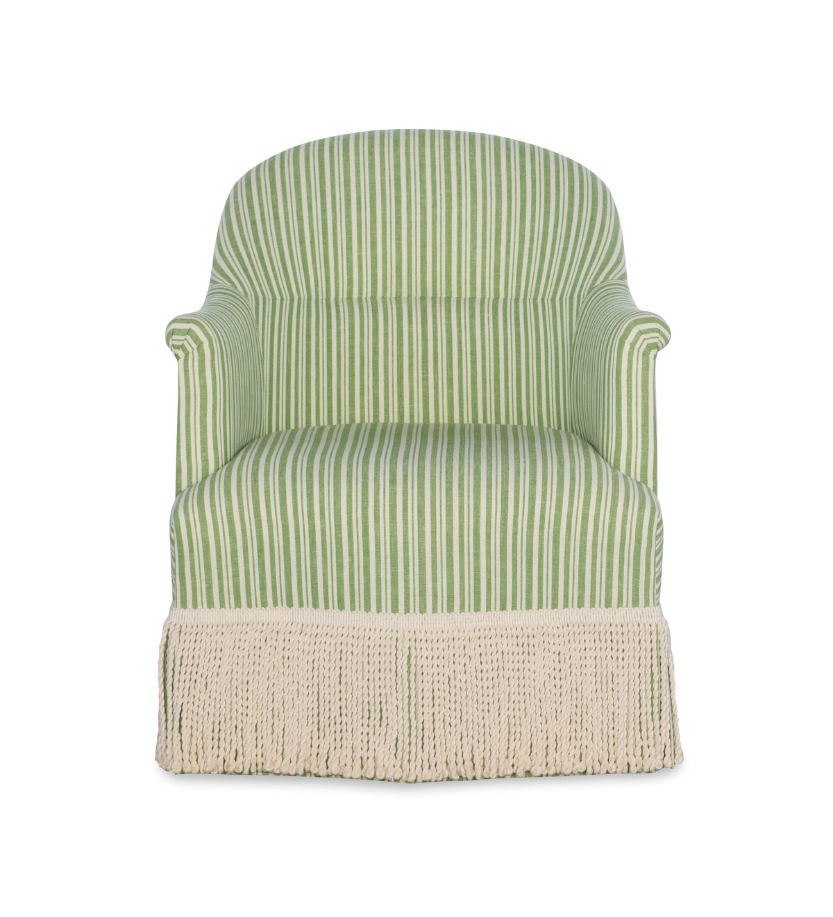 Romain Skirted Swivel Chair