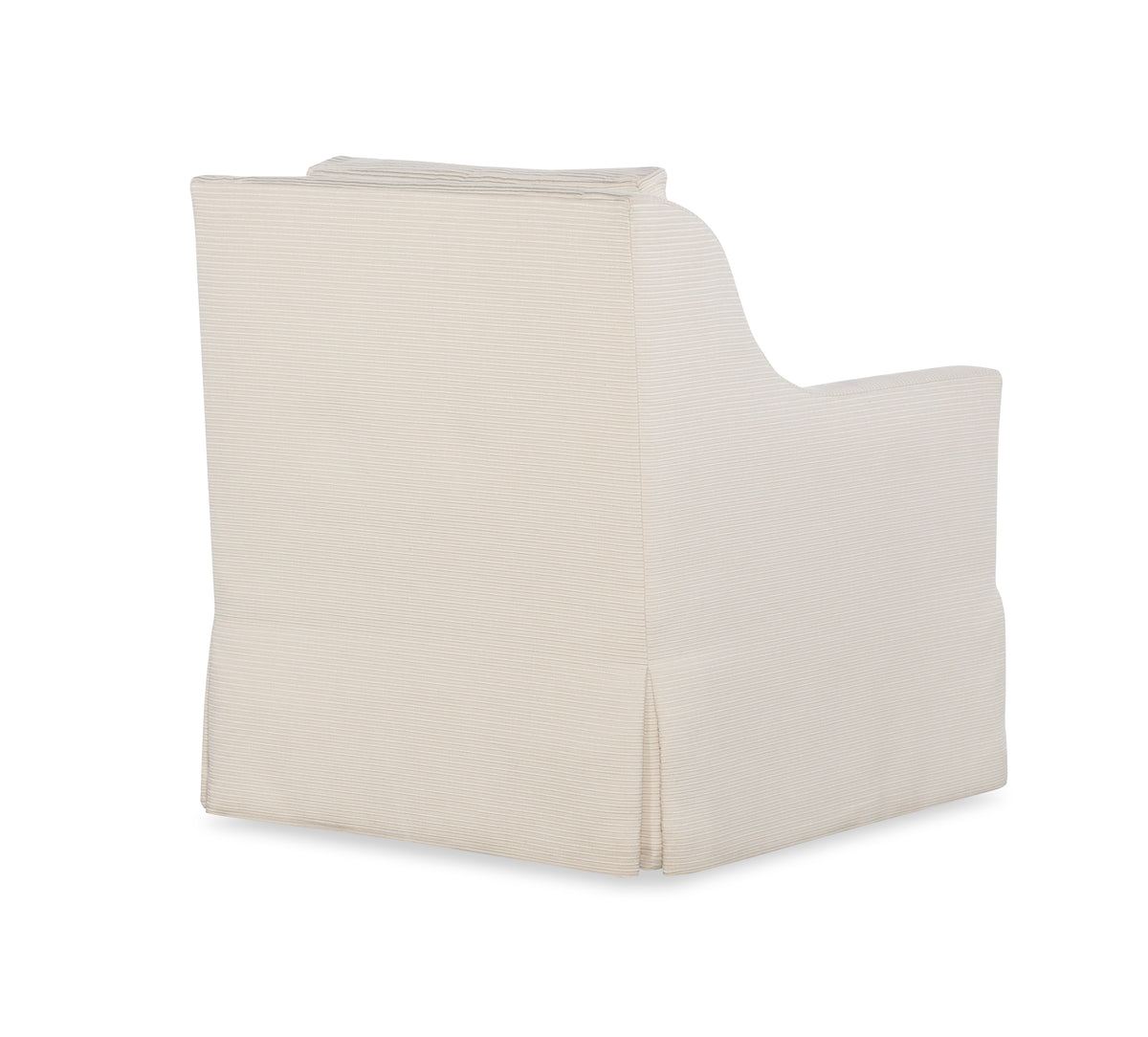 Antonio Skirted Swivel Chair