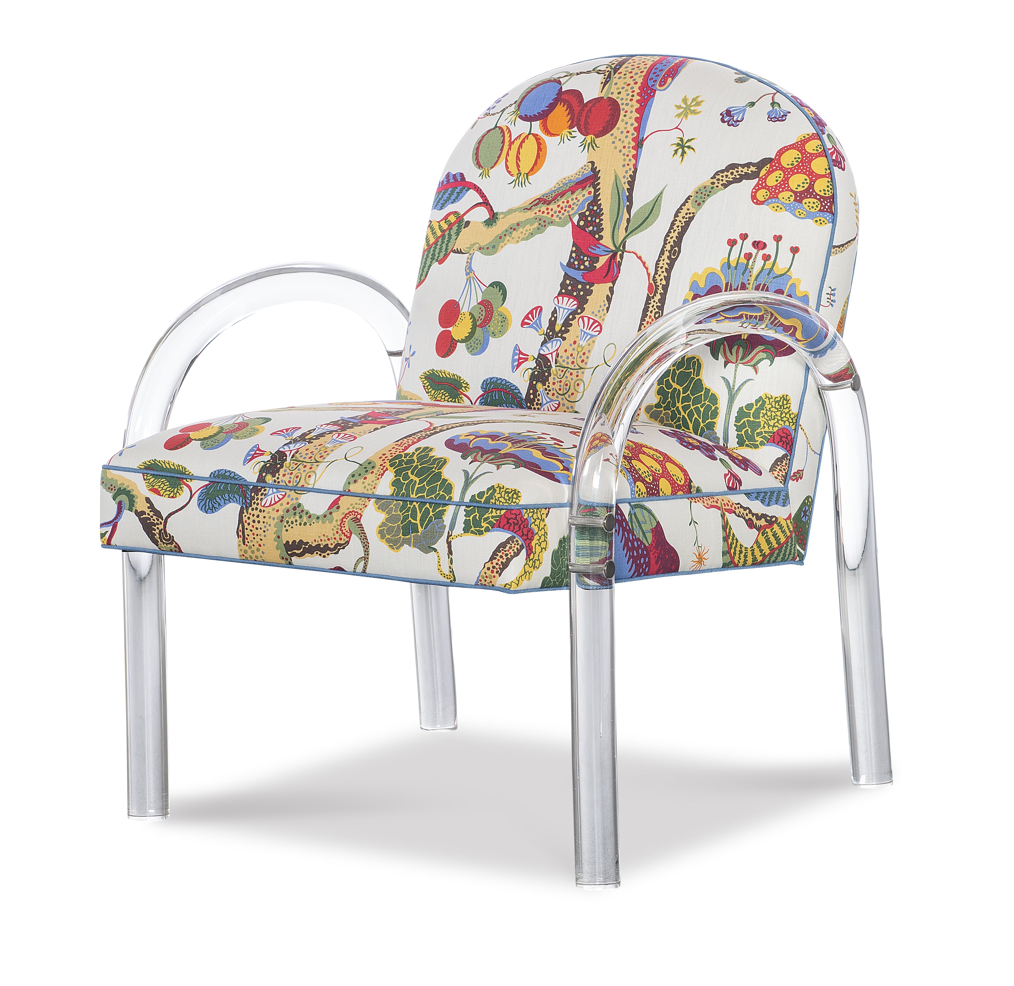 Elva Acrylic Arm Chair